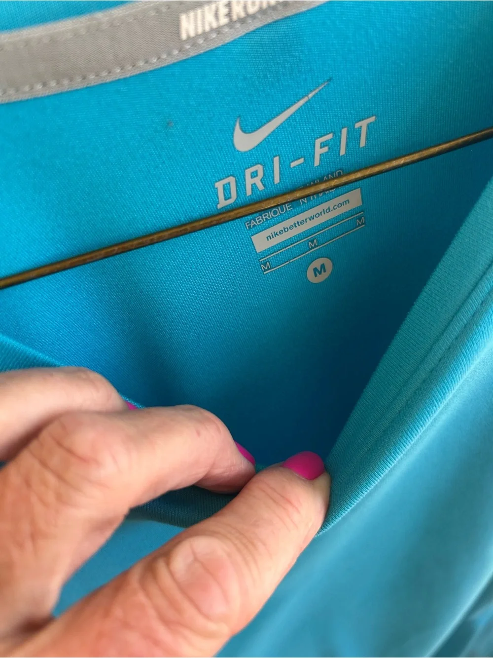 Nike Women's Long-Sleeve Performance Top - Bright Teal